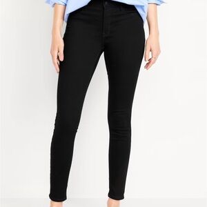 black jeans High-Waisted Rockstar Super-Skinny Jeans